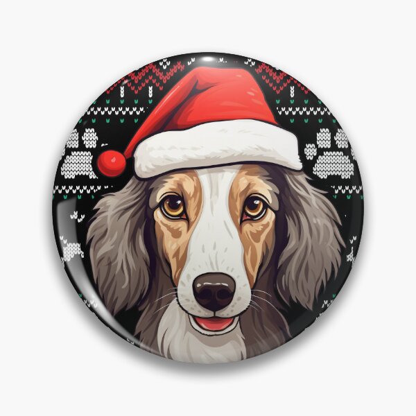 Item preview, Silken Windhound Ugly Sweater Christmas designed and sold by rafaeltto.