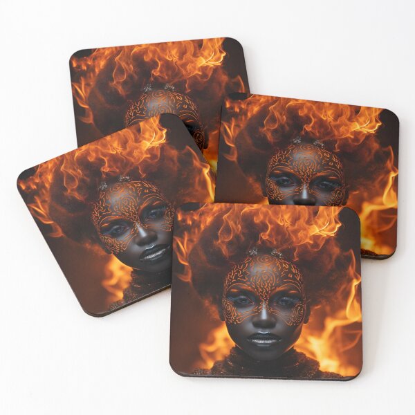 Item preview, MASTERMIND OF FIRE designed and sold by AIartistgirl27.
