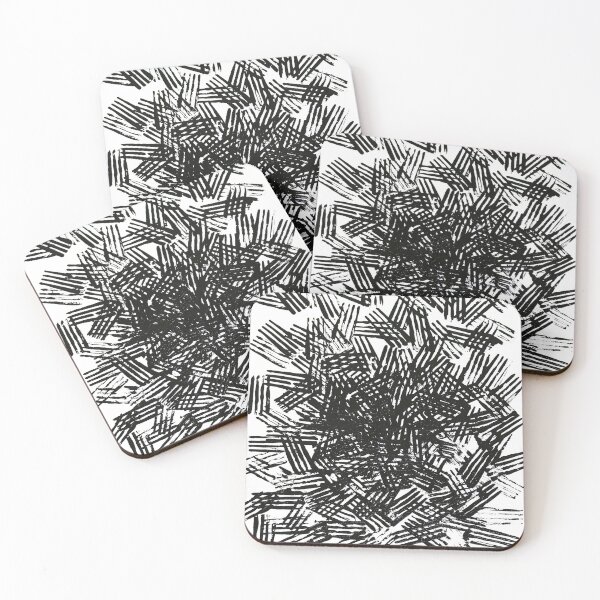 Item preview, Black and White Abstract Design designed and sold by Kitslam Art.