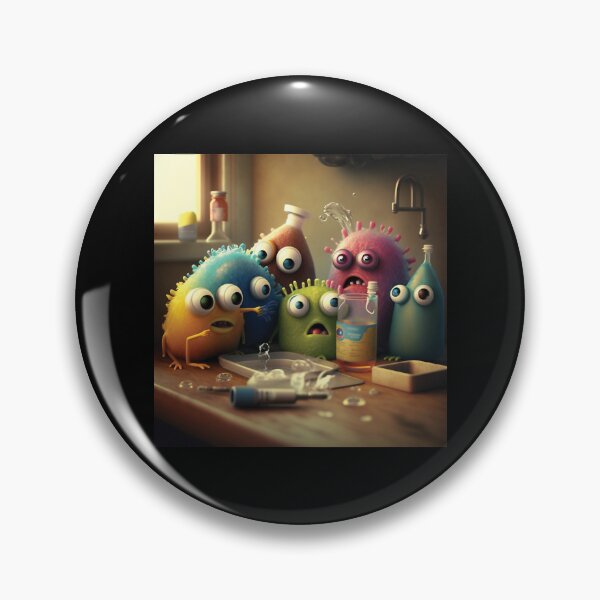 Item preview, funny bacteria designed and sold by EboniSchwab.