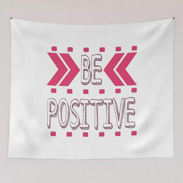 Item preview, Be positive, a motivational quote designed and sold by adlkh.