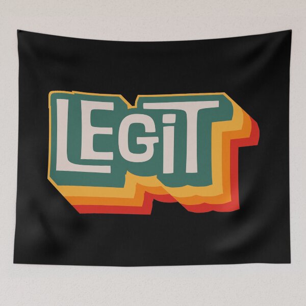 Item preview, Legit designed and sold by Texterns.