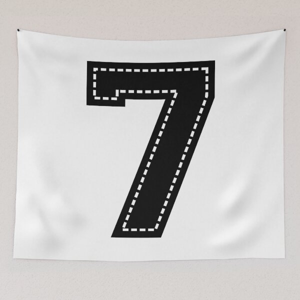 Item preview, Number 7 Seven designed and sold by StudioRedKoala.