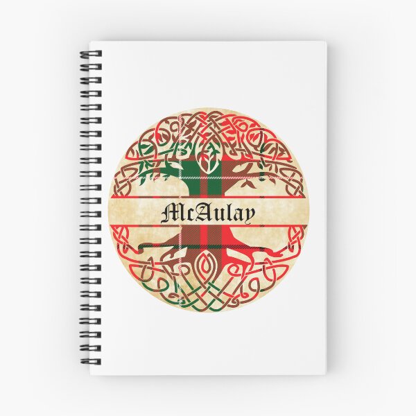 Item preview, Tartán McAulay Tree of Life Clan Scottish Apellido designed and sold by BagTown Clans.