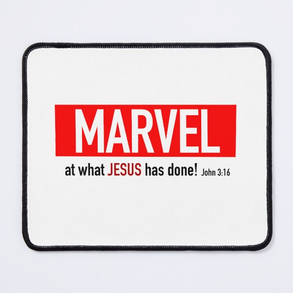 Item preview, MARVEL at what Jesus has done shirt designed and sold by LizHumorComics.