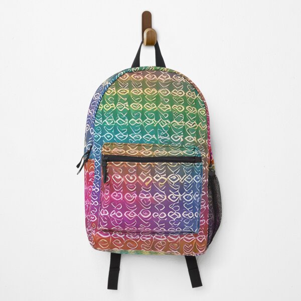 Item preview, A fun rainbow-splashed tiny-squiggled mosaic background pattern/skin/wallpaper! designed and sold by Zen-Hues.