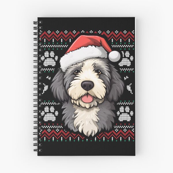 Item preview, Sheepadoodle Ugly Sweater Christmas designed and sold by rafaeltto.