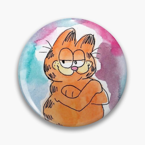 Item preview, Watercolor Garfield designed and sold by mp3mp3.