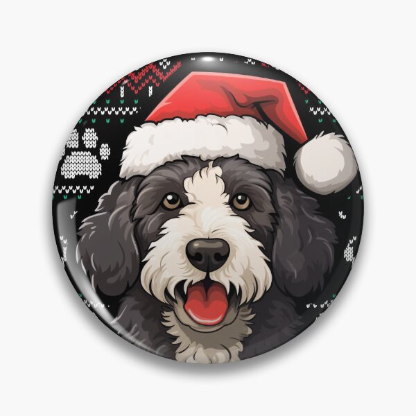 Item preview, Sheepadoodle Ugly Sweater Christmas designed and sold by rafaeltto.