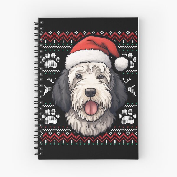 Item preview, Sheepadoodle Ugly Sweater Christmas designed and sold by rafaeltto.