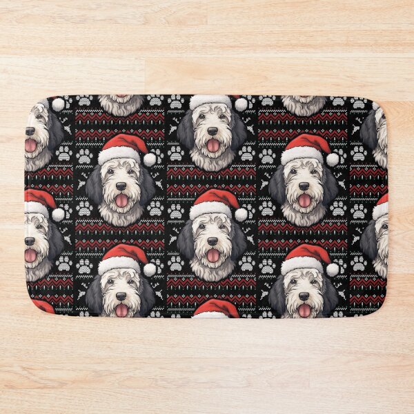 Item preview, Sheepadoodle Ugly Sweater Christmas designed and sold by rafaeltto.