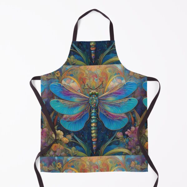 Artikelvorschau, Libellen-Jugendstil-Gemälde entworfen und verkauft von druidwolfart.