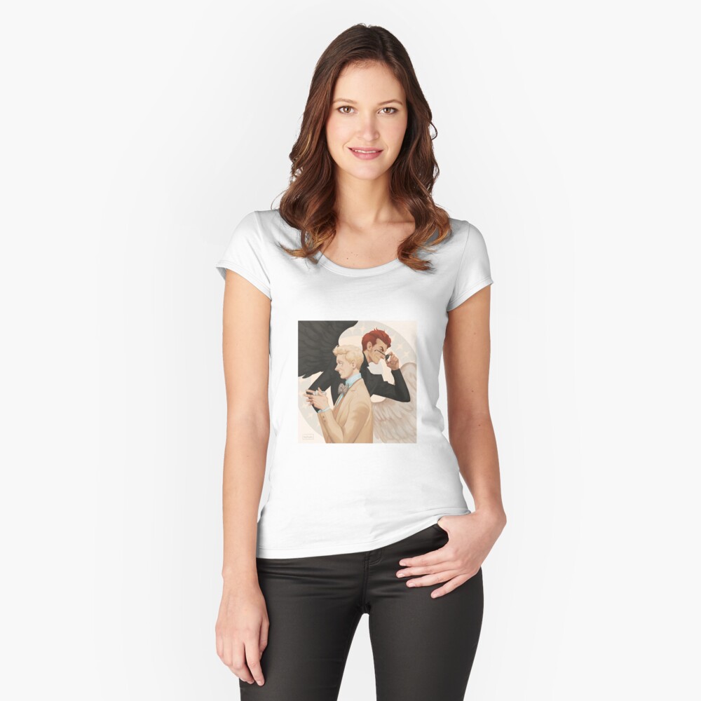 Item preview, Fitted Scoop T-Shirt designed and sold by nipuni.