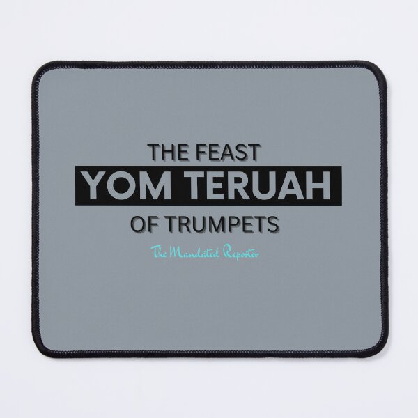 Item preview, Yom Teruah Grey with Black Writing designed and sold by TheReporter1.
