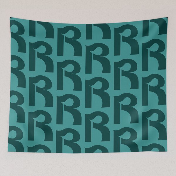 Item preview, Typographic Grunge Letter R ArtworkNº7B designed and sold by Bauani.