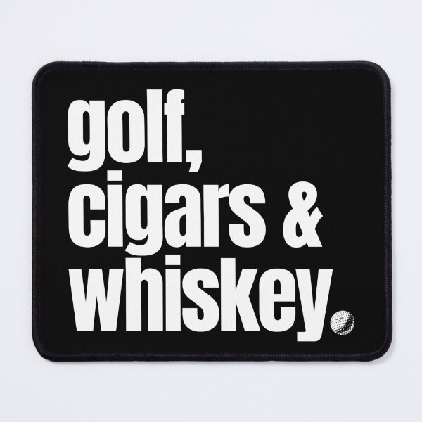 Item preview, Golf, cigars and whiskey designed and sold by HermosuraVibes.