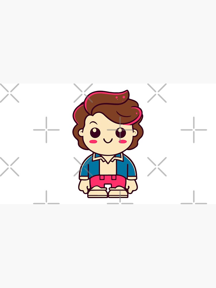 Thumbnail 7 of 7, Cap, Stranger Things Steve designed and sold by timegraf.
