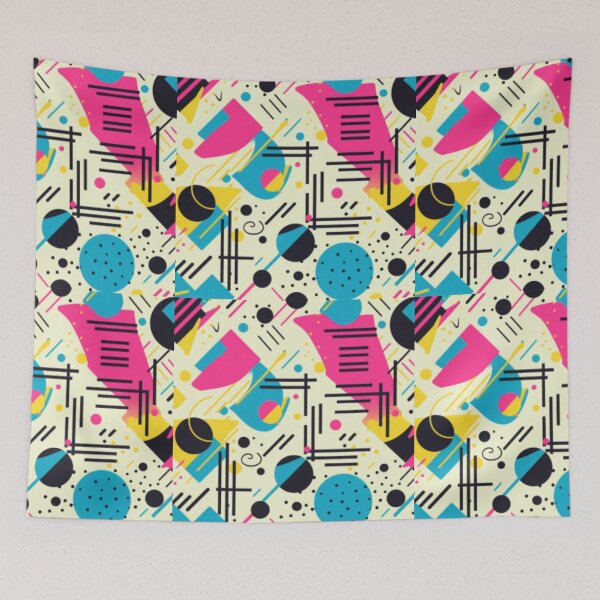 Item preview, memphis pattern designed and sold by TEEJAMBOREE.