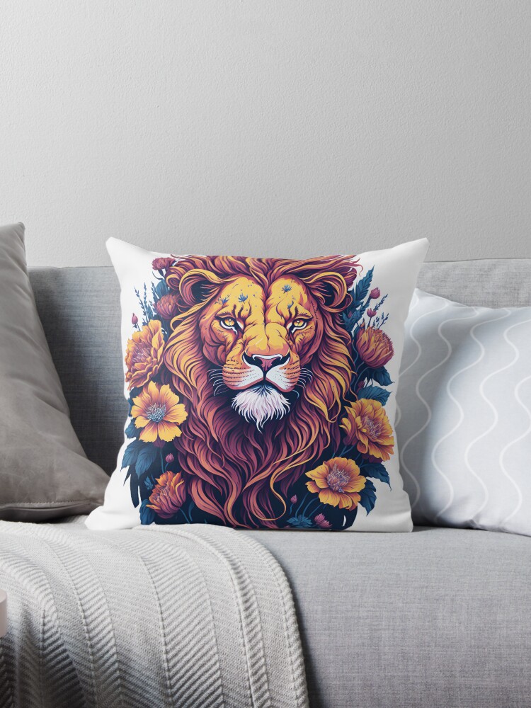 Man Face Throw Pillow for Sale by prrrki