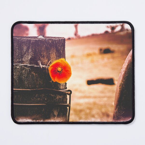 Item preview, Poppy On A Fencepost designed and sold by Jim Love.