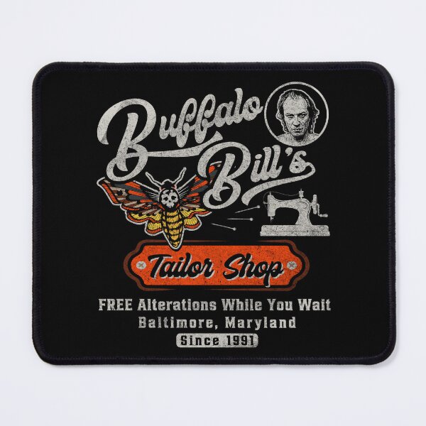 Item preview, Buffalo Bills Tailor Shop designed and sold by Alema Art.