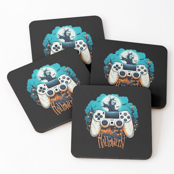 Item preview, Halloween Play Station Inspired White Video Game PS Controller  designed and sold by T1337.