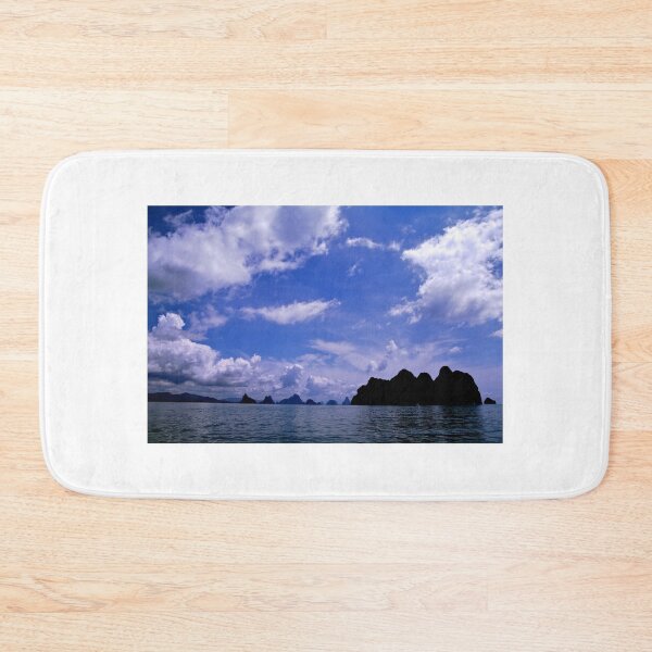 Item preview, Blue Sky over James Bond Island in Phang Nga Bay, Thailand designed and sold by skellyfish.