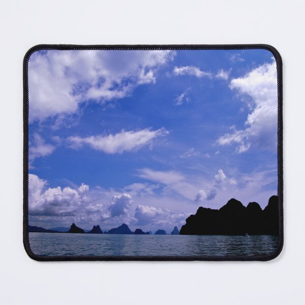 Item preview, Blue Sky over James Bond Island in Phang Nga Bay, Thailand designed and sold by skellyfish.