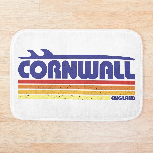 Aperçu de l'œuvre Cornouailles Angleterre Royaume-Uni Surf Retro créée et vendue par KnutKnutKnut.