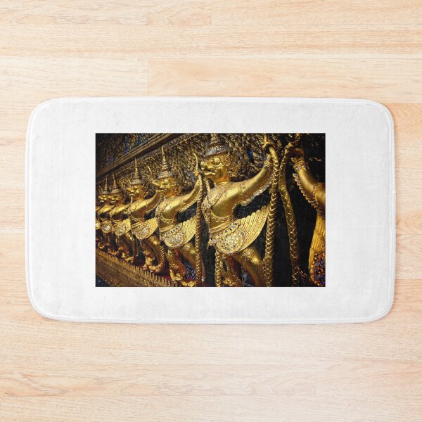 Item preview, Gilded Garudas at the Temple of the Emerald Buddha, Bangkok, Thailand designed and sold by skellyfish.