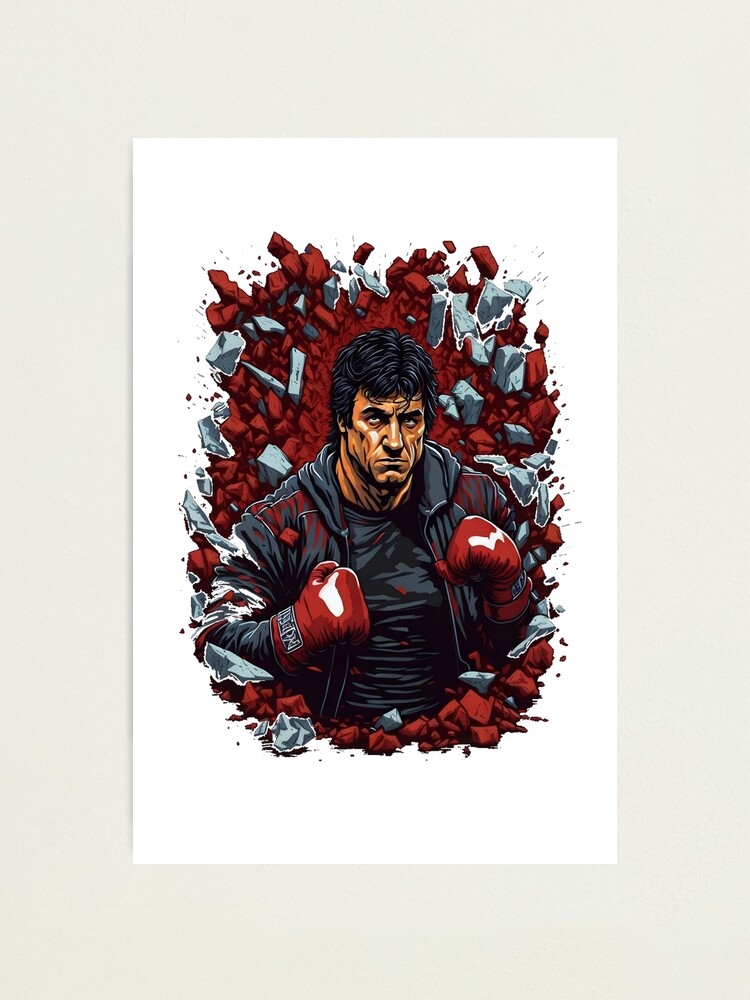 Pegatina for Sale con la obra «Rocky Balboa» de Abyssus-art