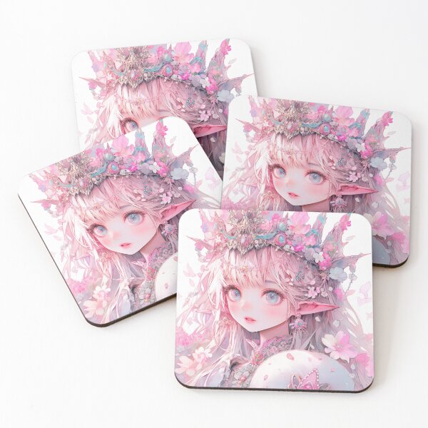 Item preview, Pretty Pink Princess Anime Girl designed and sold by bubblegoth.