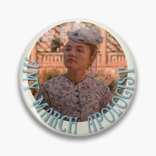 Item preview, Amy March Apologist Sticker Pin designed and sold by thechaoticgoods.