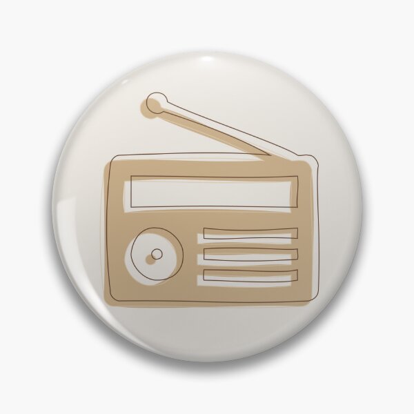 Item preview, Radio - Minimalist Style Simple Icon designed and sold by MKYArt.