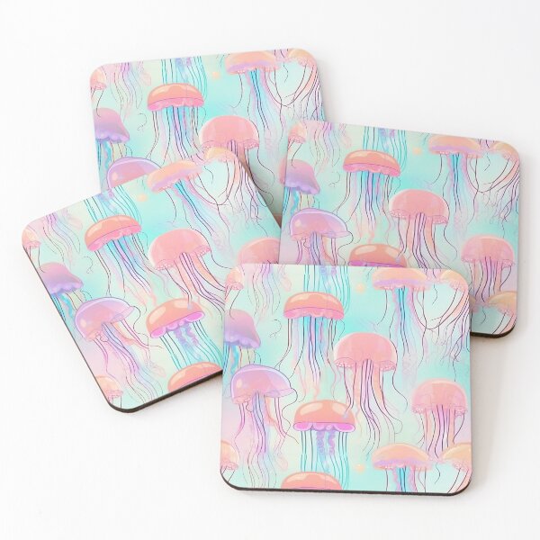 Item preview, pastel jellyfish designed and sold by Javier Narváez Solarte.