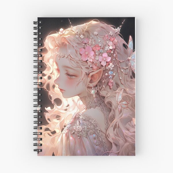 Artikelvorschau, Entzückendes rosa Natur-Elfen-Prinzessin-Anime-Mädchen entworfen und verkauft von bubblegoth.