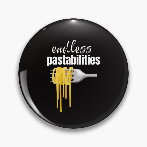Item preview, Endless Pastabilities Funny Pasta Lover Itallian Chef designed and sold by MagicSD Designs.