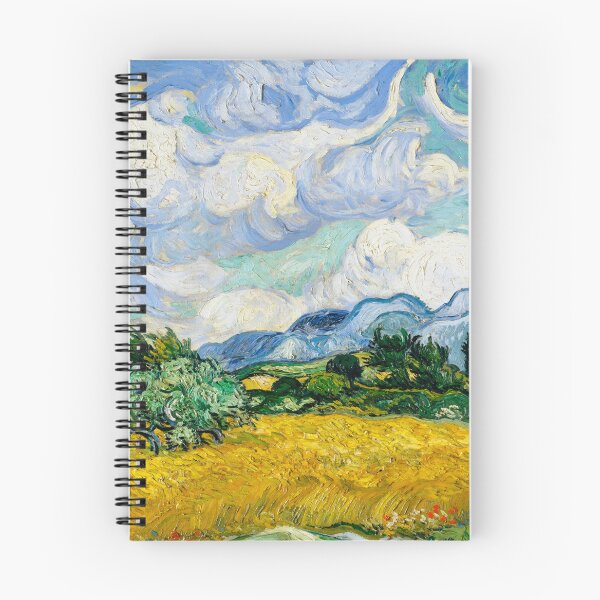Item preview, Van Gogh Wheatfield with Cypresses Vintage Art designed and sold by vintagevivian.