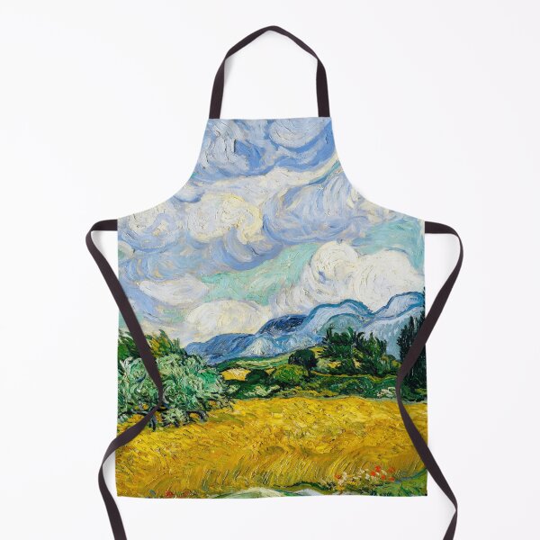 Item preview, Van Gogh Wheatfield with Cypresses Vintage Art designed and sold by vintagevivian.