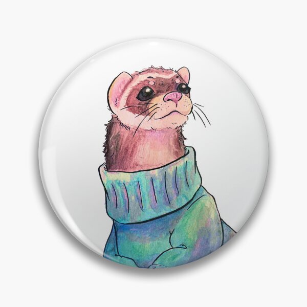Item preview, Watercolor Ferret designed and sold by Gilleyg97.