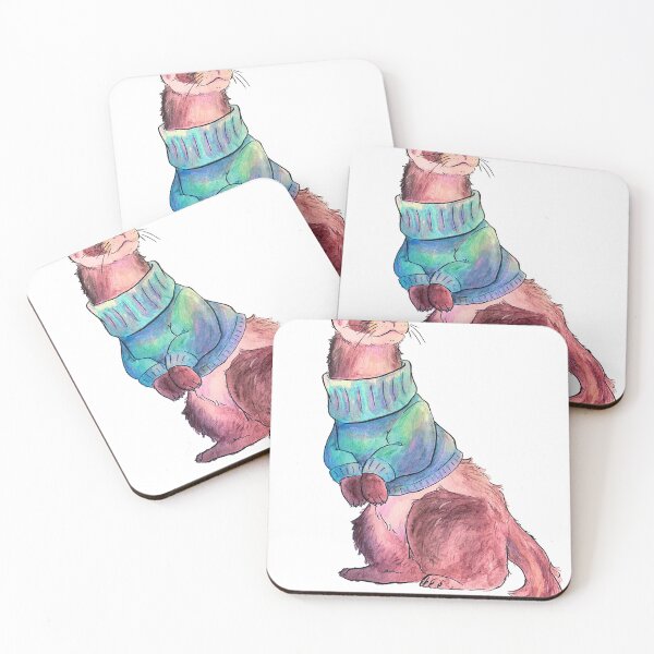 Item preview, Watercolor Ferret designed and sold by Gilleyg97.