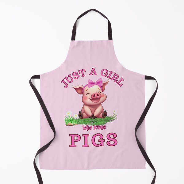 Item preview, Pig Saying Just Girl Who Loves Pigs - Pig Lovers Design  designed and sold by Oz64.