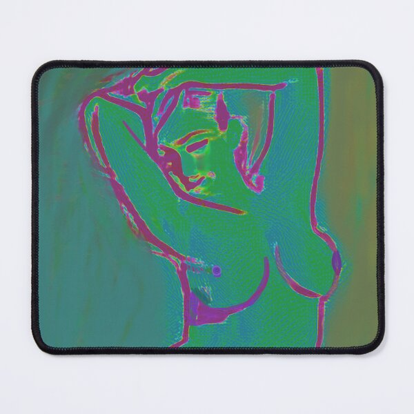 Item preview, Female nude with elegantly flowing curves designed and sold by pulchritude560.