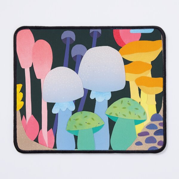 Item preview, Pastel Mushroom Forest designed and sold by SpareRoomArts.