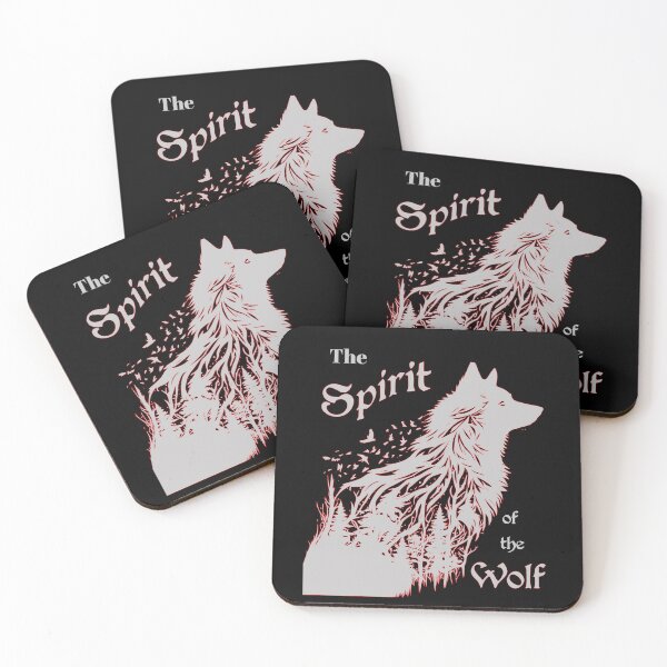 Item preview, The Spirit of the Wolf Abstract Form designed and sold by 5PointsDigital.