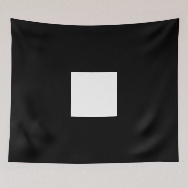 Item preview, White Square On Black Background #1 designed and sold by nveus-circle.