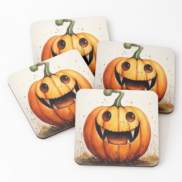 Item preview, Playful Watercolor Pumpkin Illustration designed and sold by Prozeum.