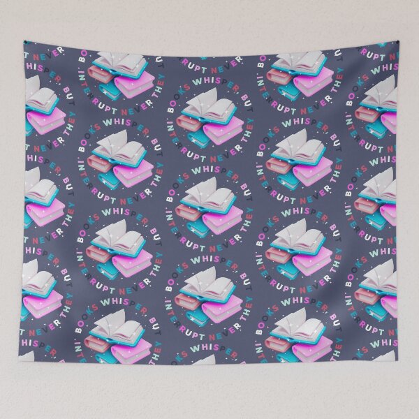 Item preview, Books Whisper But They Never Interrupt designed and sold by zoehascurls.