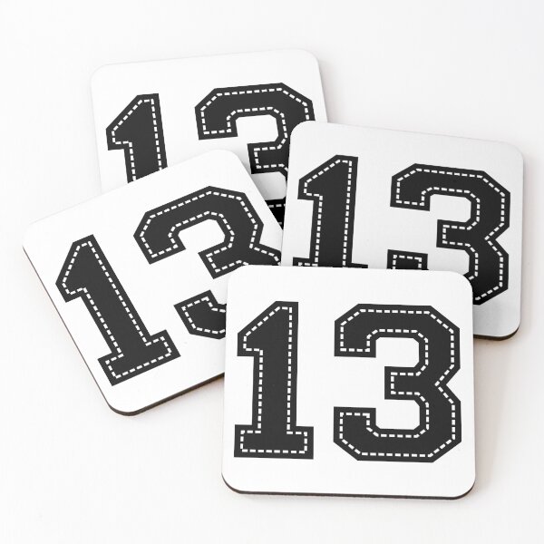 Item preview, Number 13 Thirteen  designed and sold by StudioRedKoala.