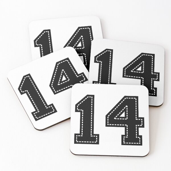 Item preview, Number 14 Fourteen designed and sold by StudioRedKoala.